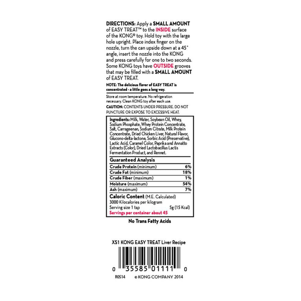 KONG Easy Treat Liver - Wuffies