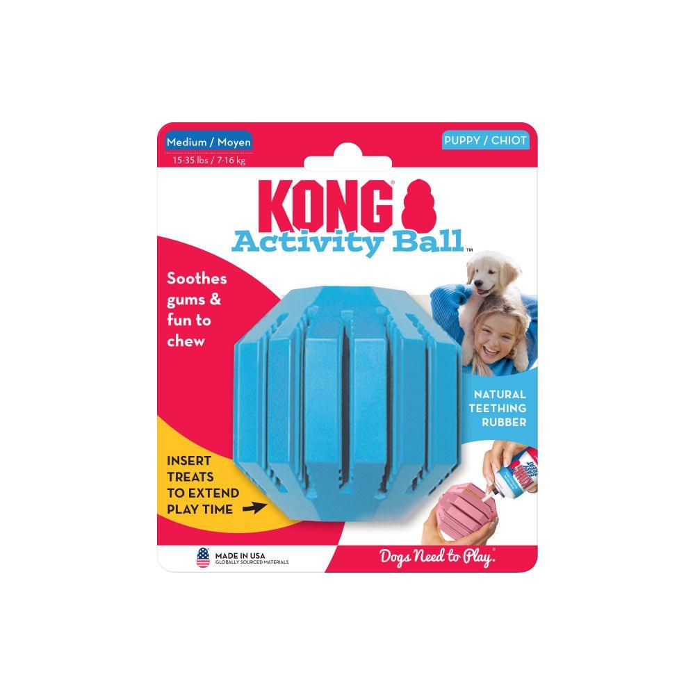 KONG Puppy Activity Ball (Assorted) - Wuffies