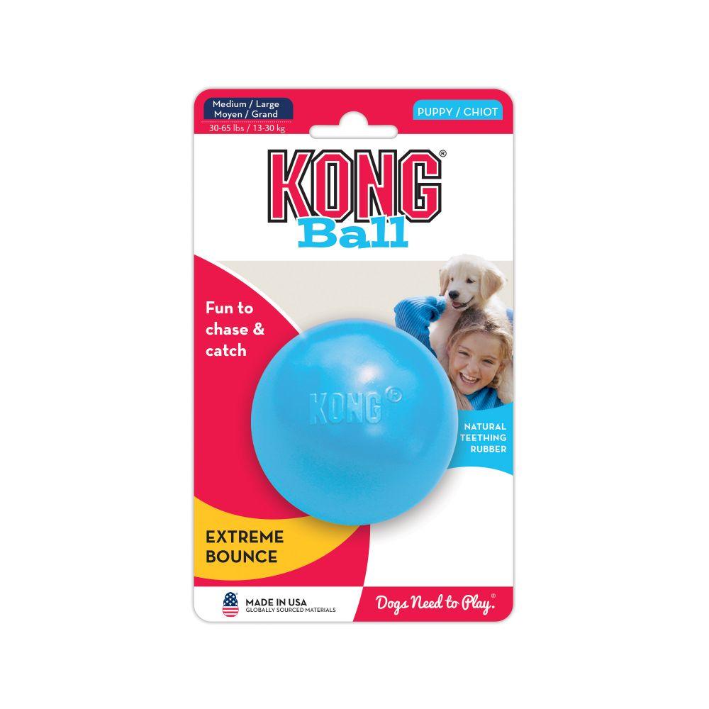 KONG Puppy Ball with Hole for Treats (Assorted) - Wuffies