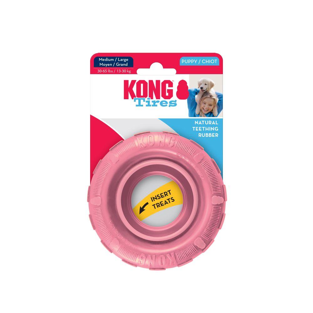 KONG Puppy Teething Tyres (Assorted) - Wuffies