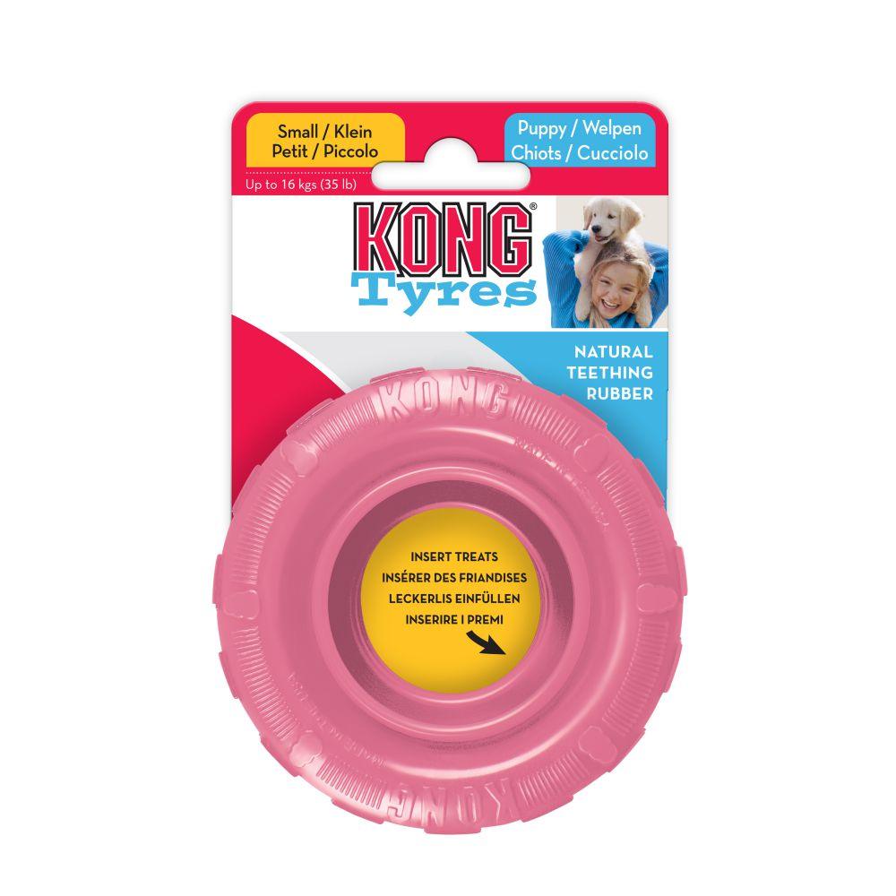 KONG Puppy Teething Tyres (Assorted) - Wuffies