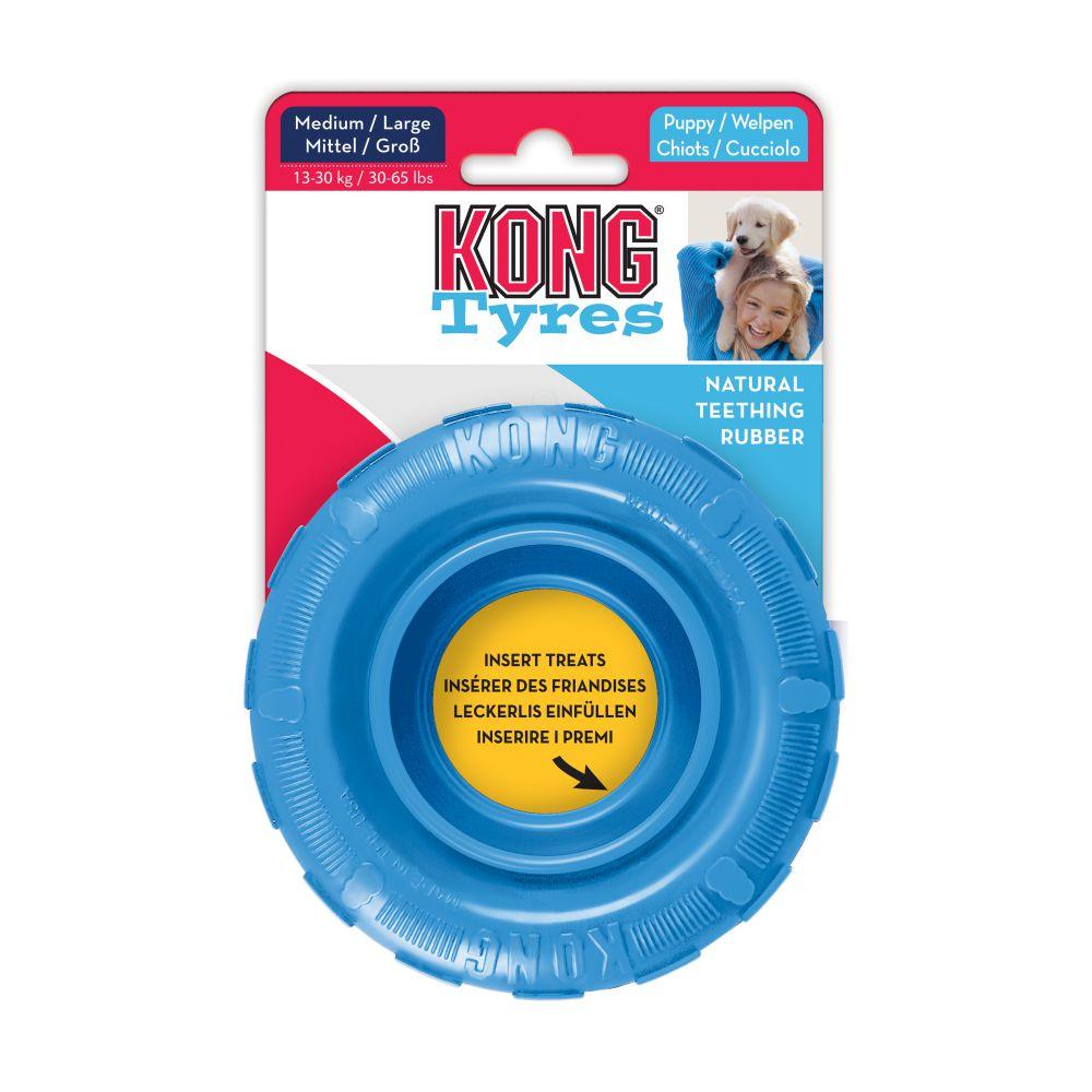 KONG Puppy Teething Tyres (Assorted) - Wuffies