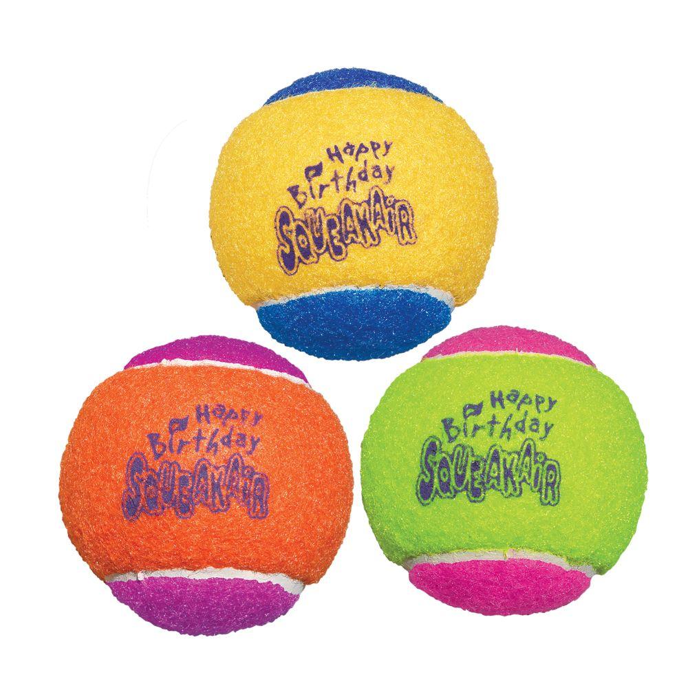 KONG SqueakAir Birthday Balls (Medium) - Wuffies