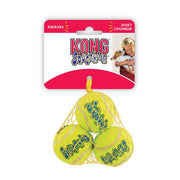 KONG SqueakAir Tennis Ball (3 Pack) - Wuffies