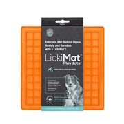 LickiMat Playdate Classic (Orange, 20cm) - Wuffies