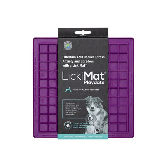 LickiMat Playdate Classic (Purple, 20cm) - Wuffies
