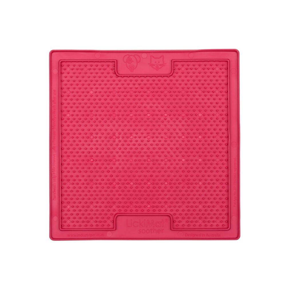 LickiMat Soother Classic (Pink, 20cm) - Wuffies