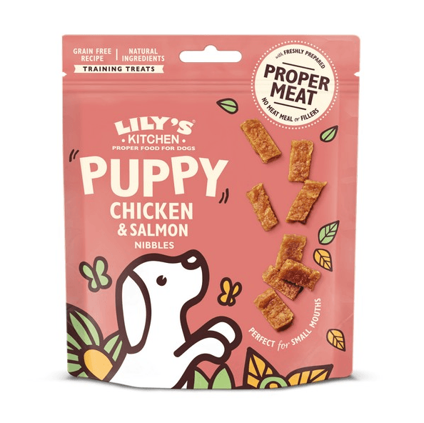 Lily's Kitchen Puppy Nibbles Chicken & Salmon (70g) - Wuffies
