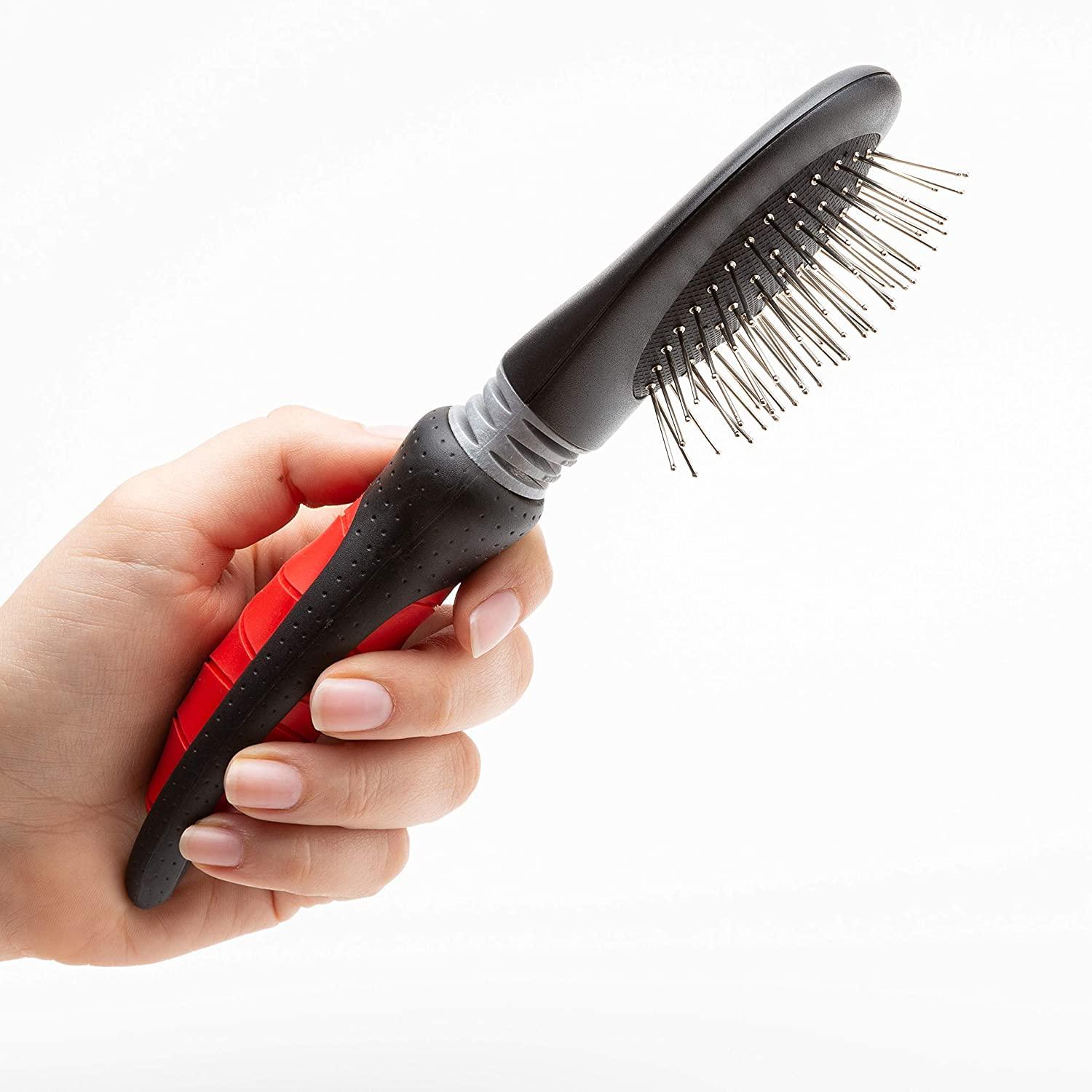 Mikki Dog Ball Pin Grooming Brush (Small/Medium) - Wuffies