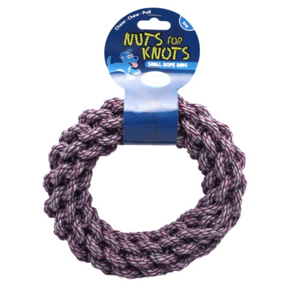 Nuts for Knots Rope Ring (Assorted Colours) - Wuffies