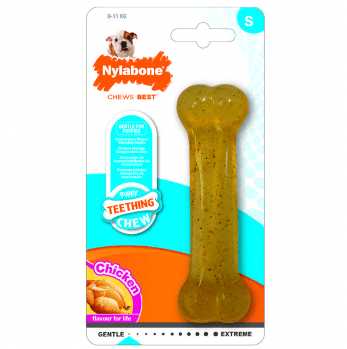 Nylabone Puppy Chew (Chicken) - Wuffies