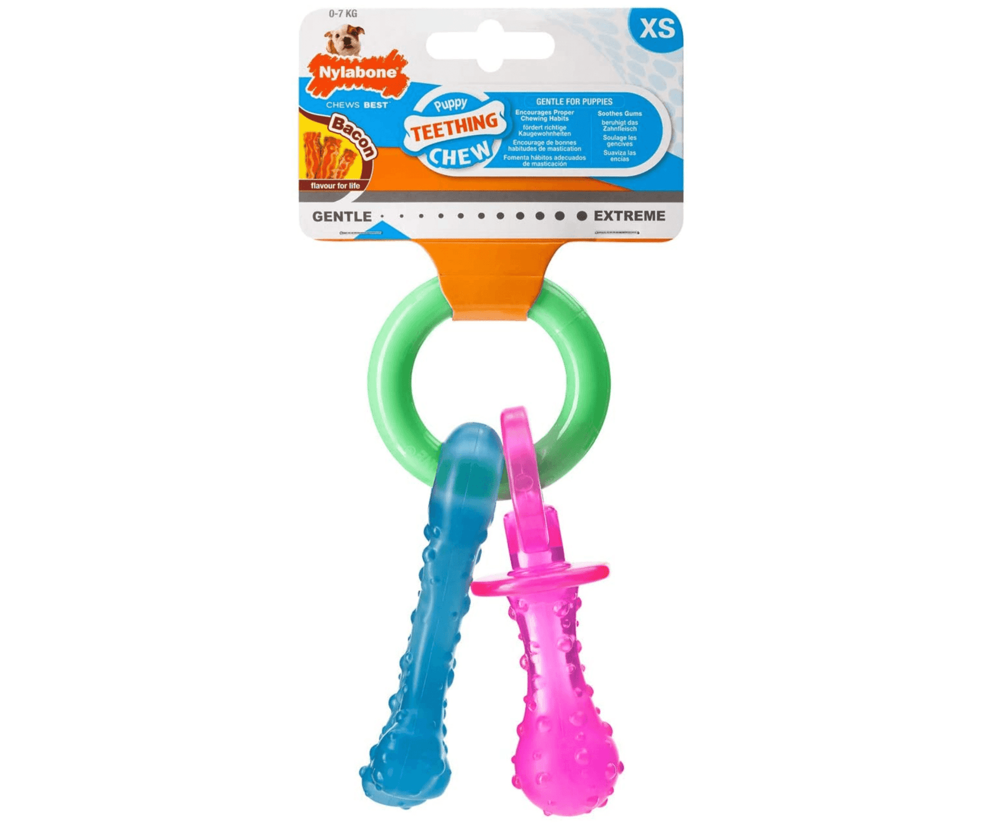 Nylabone Puppy Teething Pacifier (X - Small) - Wuffies