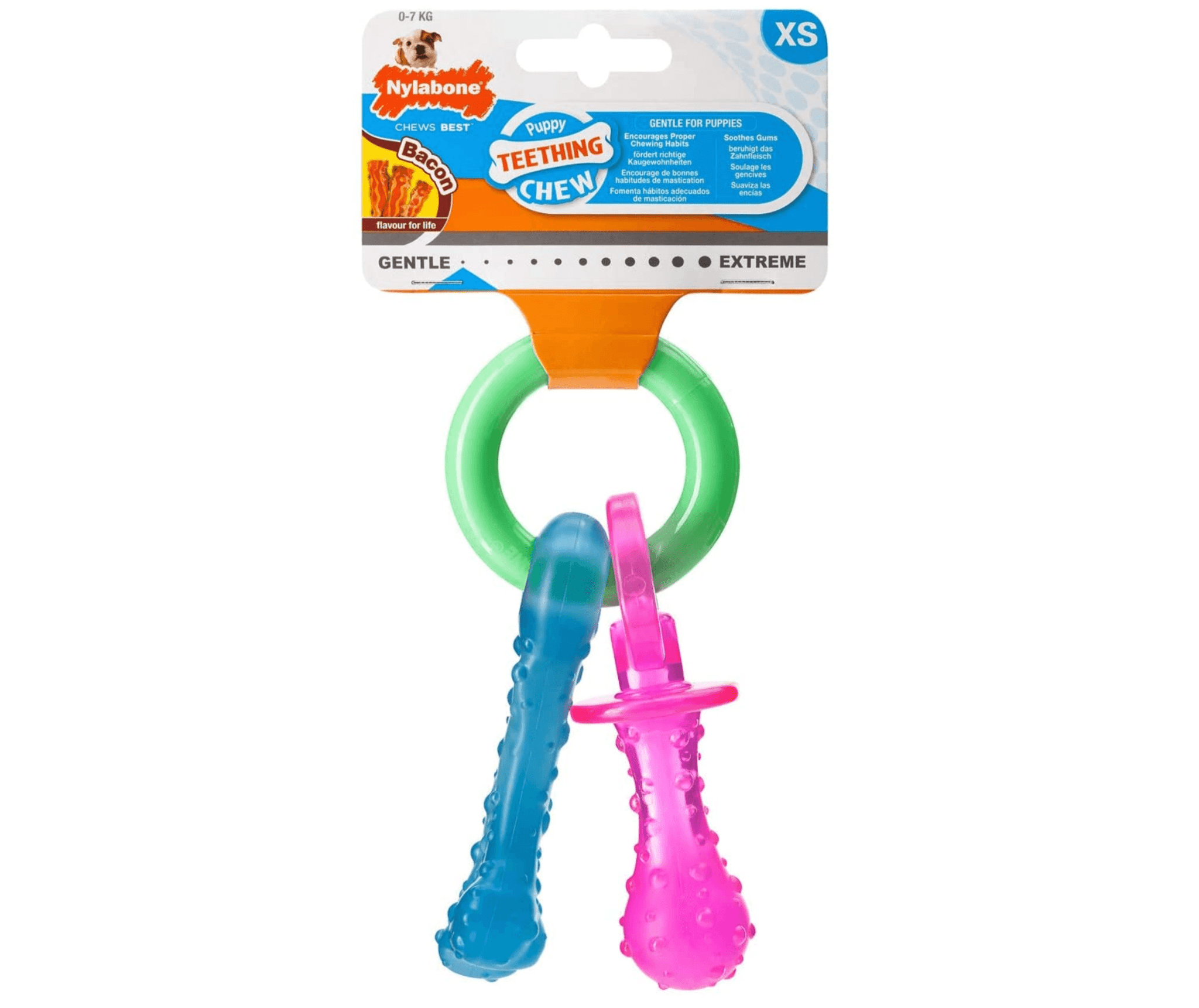Nylabone Puppy Teething Pacifier (X - Small) - Wuffies