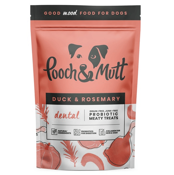 Pooch and Mutt Dental Probiotic Meaty Treats (120g) - Wuffies