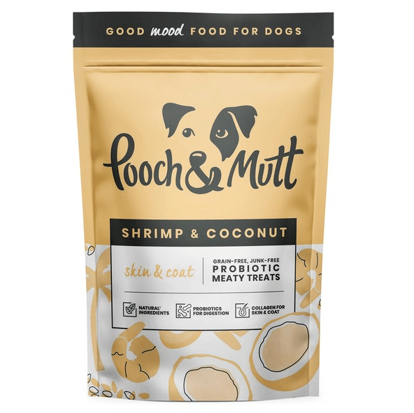 Pooch and Mutt Skin & Coat Probiotic Meaty Treats (120g) - Wuffies
