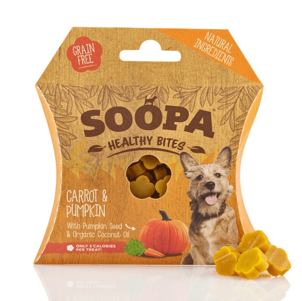 Soopa Carrot and Pumpkin Healthy Bites (50g) - Wuffies