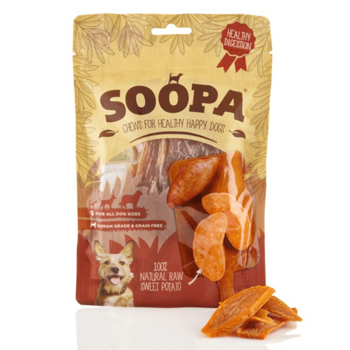 Soopa Sweet Potato Chews (100g) - Wuffies