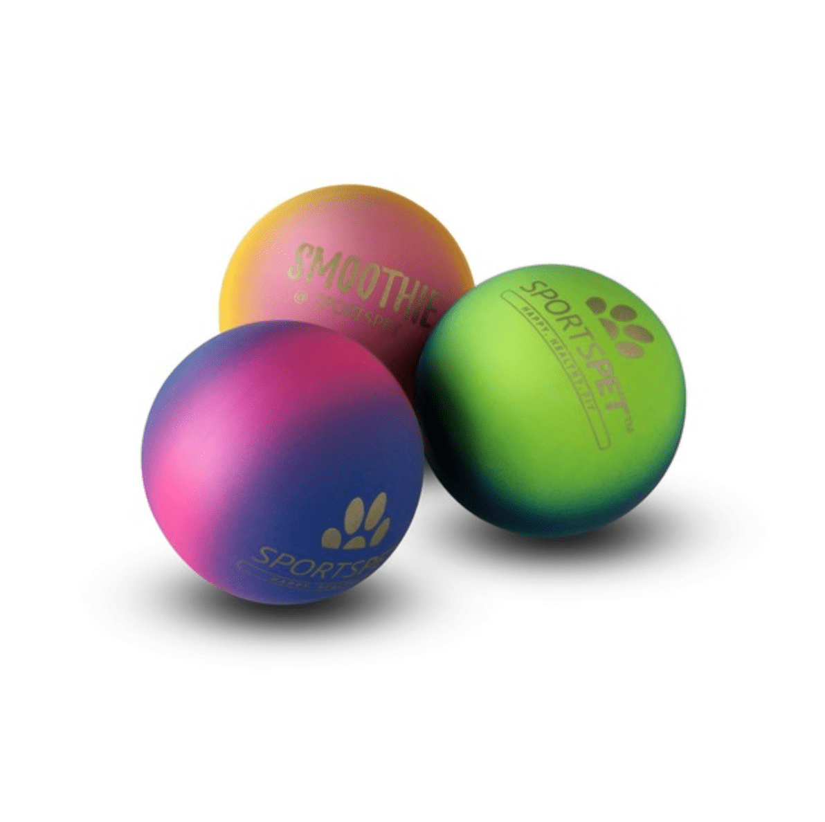 Sportspet Smoothie Ball High Bounce (1 Single Ball, 60mm) - Wuffies
