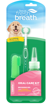 TropiClean Oral Care Kit for Puppies - Wuffies